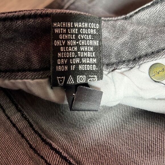 Abs By Allen Schwartz Womens Skinny Jeans Stretch Denim Mid Rise Slim Leg 27 - Picture 7 of 7